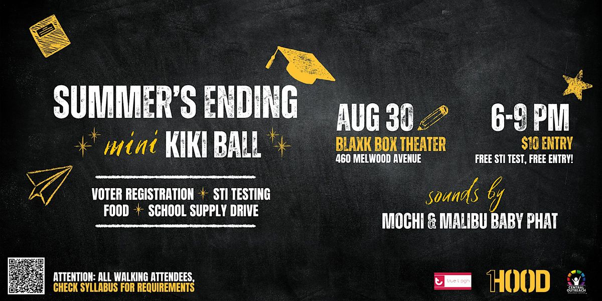 Summer's Ending Mini Kiki Ball & School Supply Drive, 30 August | Event in Pittsburgh | AllEvents