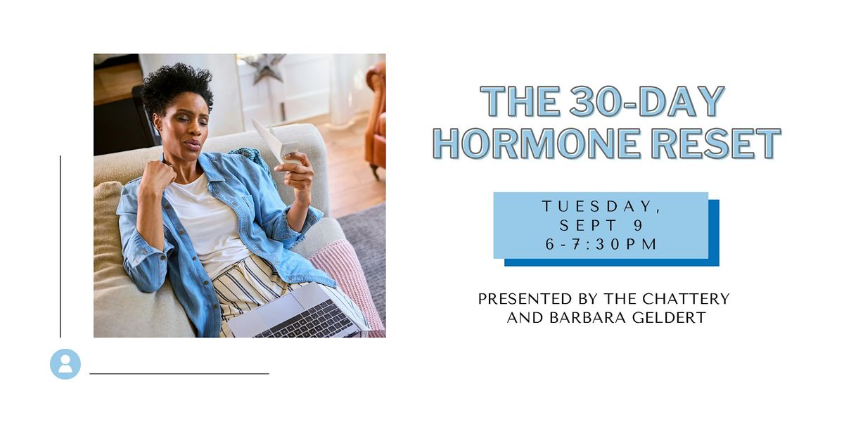 The 30-Day Hormone Reset, 9 September | Event in Chattanooga | AllEvents