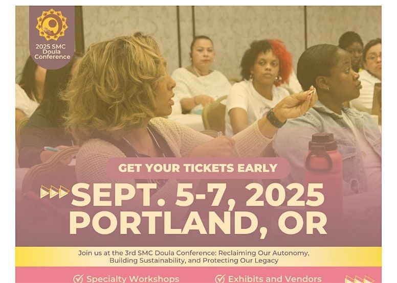 3rd SMC Doula Conference, 5 September | Event in Portland | AllEvents