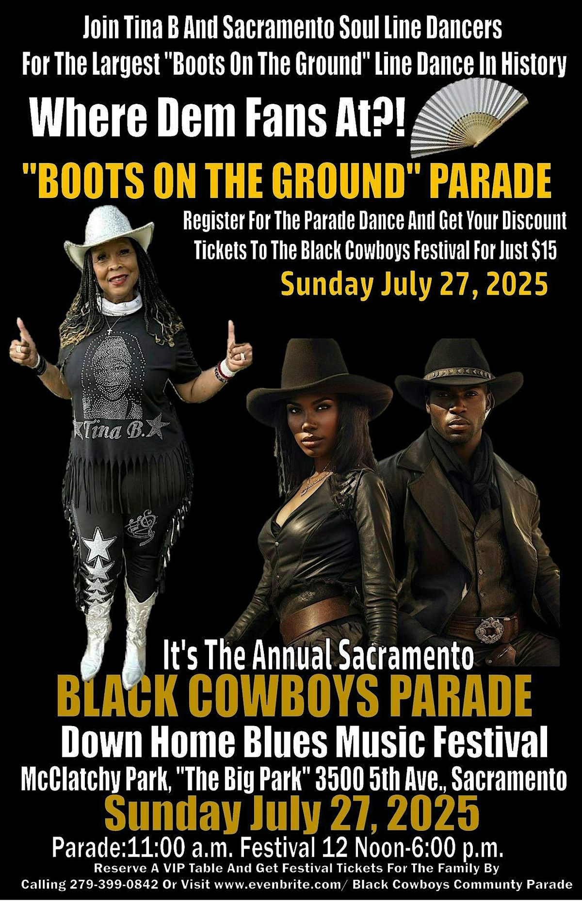 SACRAMENTO BLACK COWBOYS PARADE AND COMMUNITY FESTIVAL, 27 July | Event in Sacramento | AllEvents