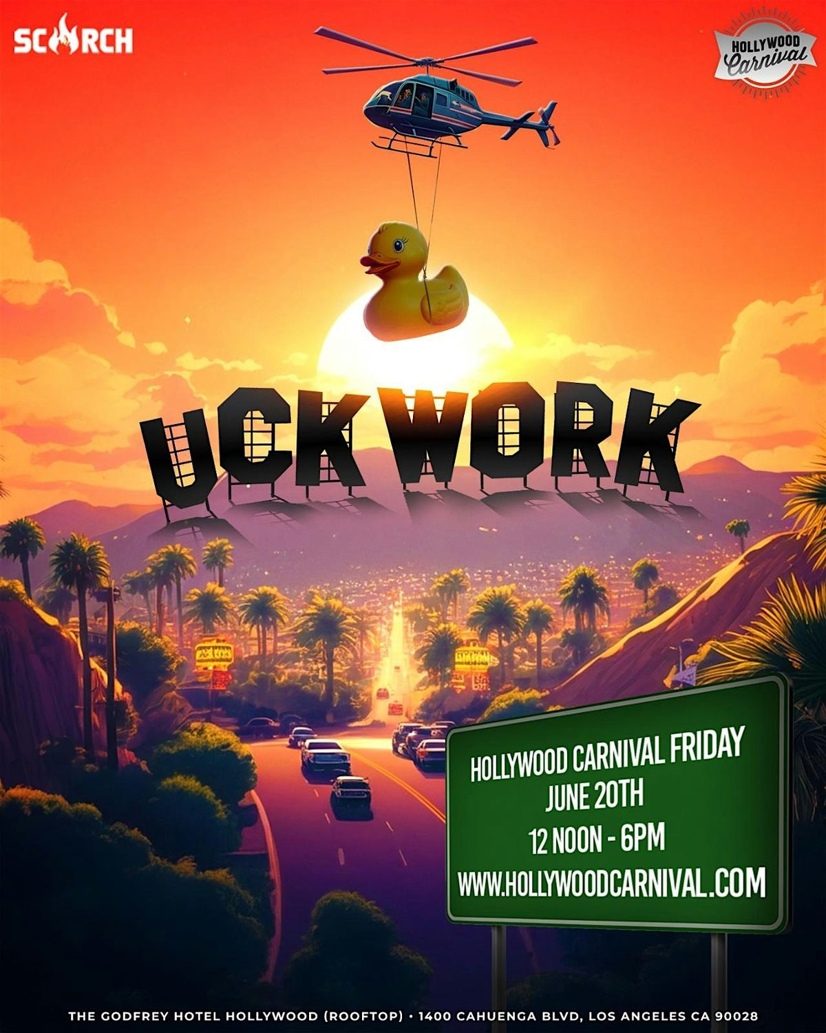 HC Duck Work 2025, 20 June | Event in Los Angeles | AllEvents