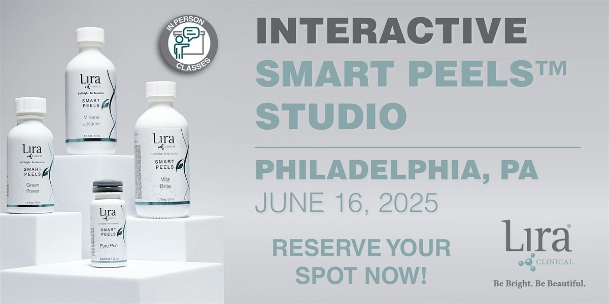 PHILADELPHIA, PA: Interactive Smart Peels™ Studio, 16 June | Event in PHILADELPHIA | AllEvents