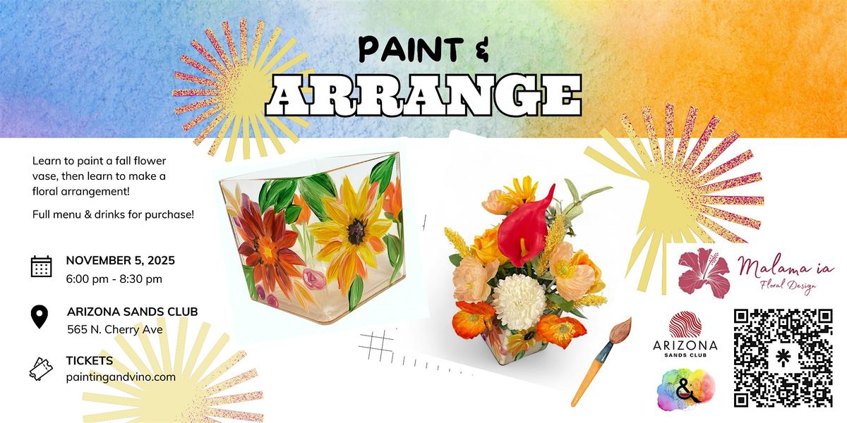 Paint and Arrange at Arizona Sands Club, 5 November | Event in Tucson | AllEvents