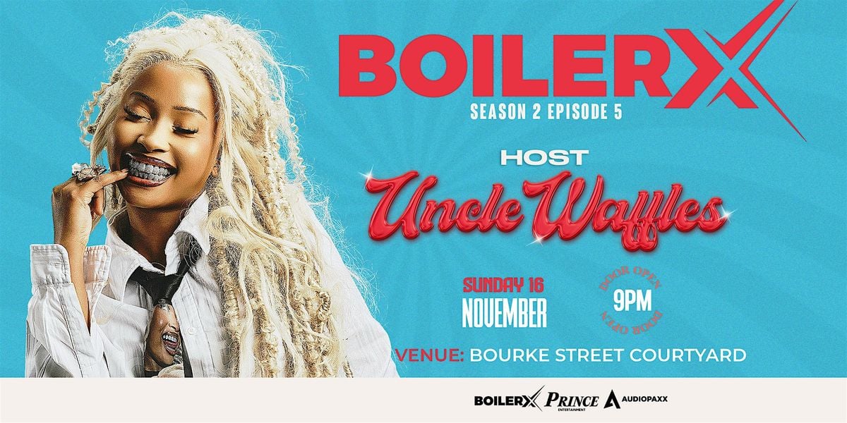 Uncle Waffles  X BOILER X Live in Melbourne, 16 November | Event in Melbourne | AllEvents