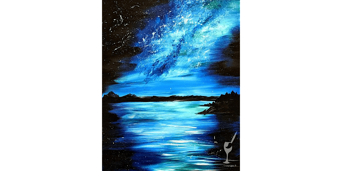 Beautiful Milky Way Splash - Paint and Sip in Denver | Classpop!™, 15 August | Event in Denver | AllEvents
