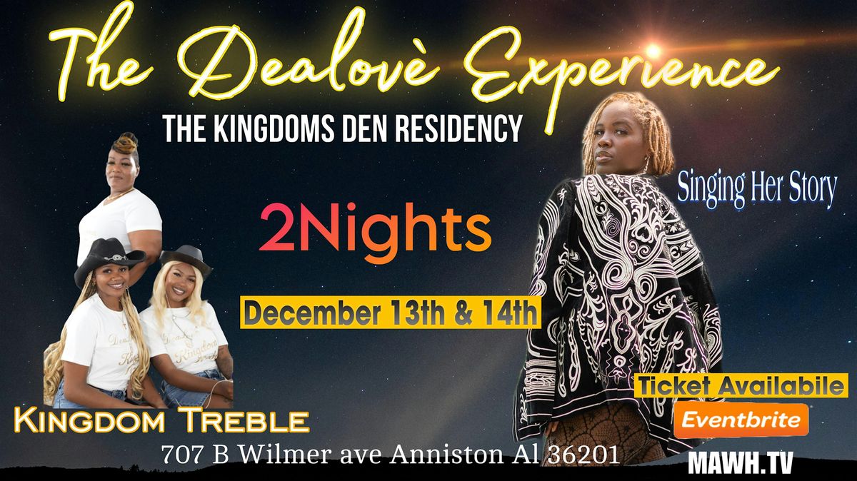 The Dealovè Experience, 13 December | Event in Anniston | AllEvents