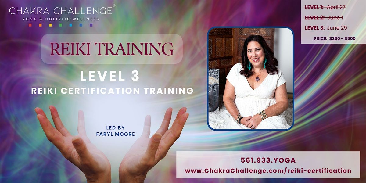 Reiki Level 3 Certification, 29 June | Event in Boynton Beach | AllEvents
