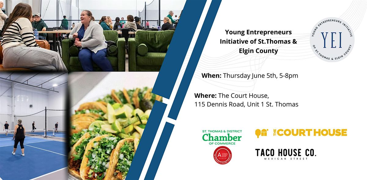 Young Entrepreneurs Initiative  St. Thomas - Court Connections | Event in St. Thomas | AllEvents