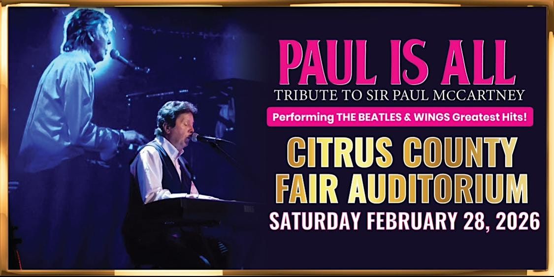 A Tribute to Paul McCartney, 28 February | Event in Inverness | AllEvents