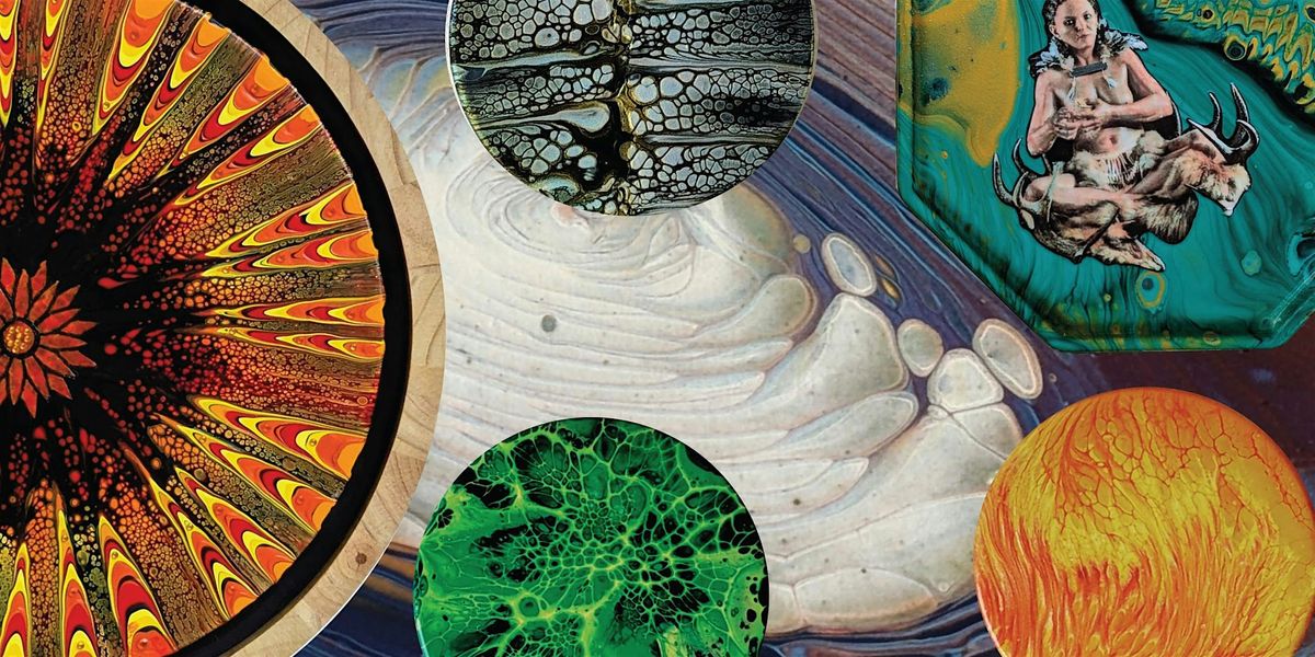 Fluid Art Painting Class in Private Cary Art Studio, 11 October | Event in Cary | AllEvents