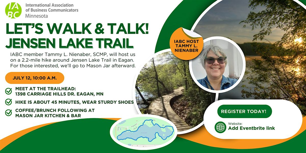 IABC-MN  Walk and Talk, 12 July | Event in Eagan | AllEvents