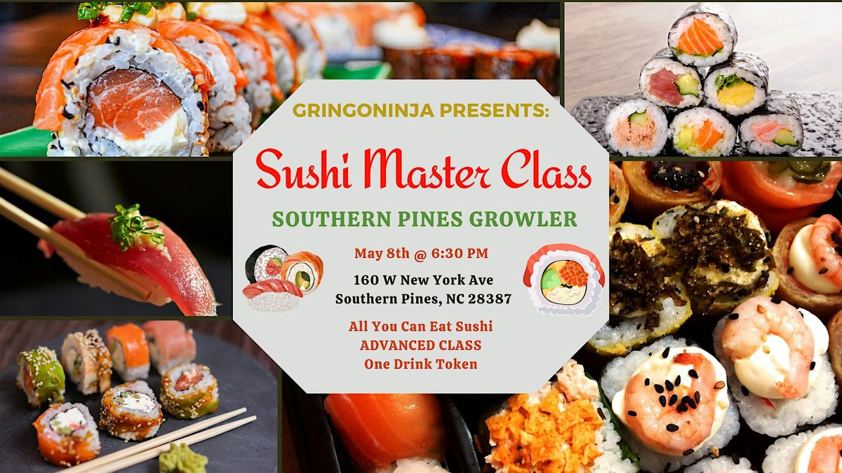 Sushi Rollin' 101, 8 May | Event in Southern Pines | AllEvents