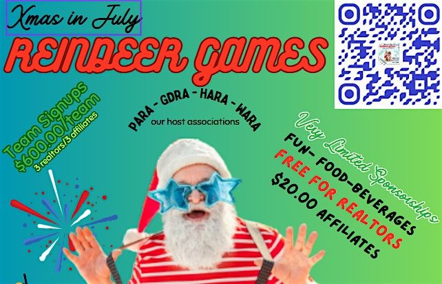 Xmas in July - Reindeer Games 2025, 31 July | Event in Dublin | AllEvents