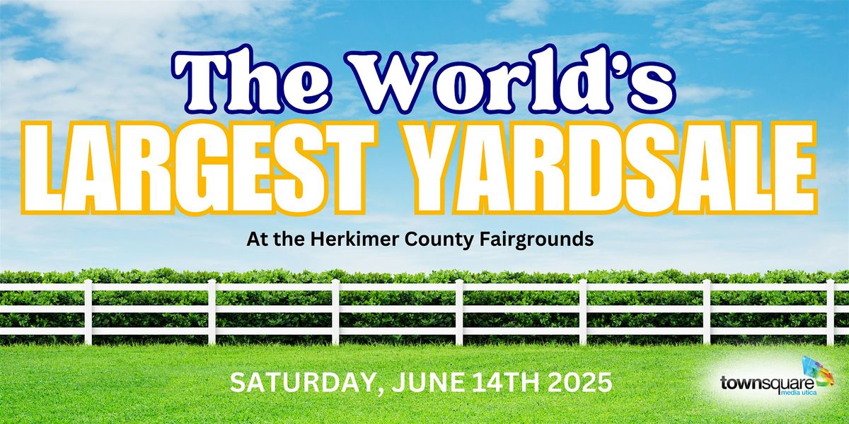 UTICA NY World's Largest Yard Sale June 14th 2025 8:00am-3:00pm, 14 June | Event in Frankfort | AllEvents