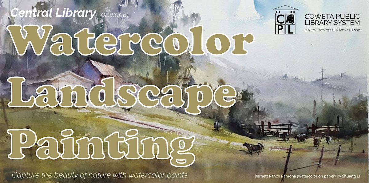 Watercolor Landscape Painting, 12 June | Event in Newnan | AllEvents