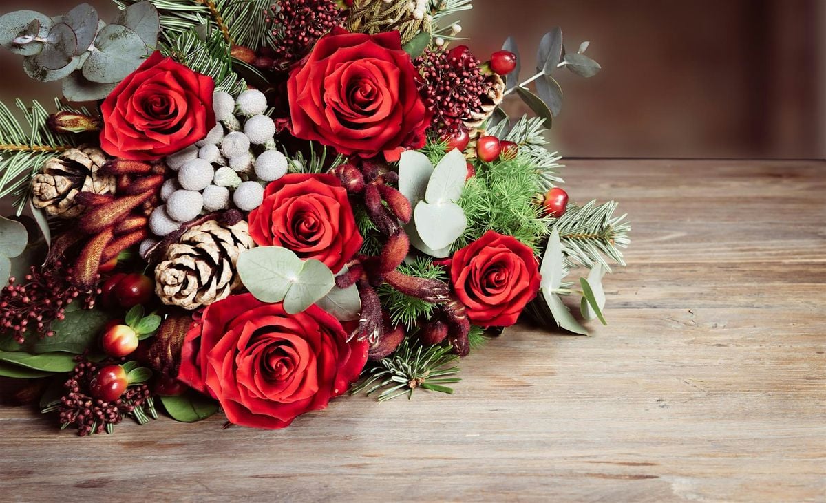 20/12: Workshop Bloemschikken - Tafelstuk voor Kerst (Merelbeke), 20 December | Event in Merelbeke | AllEvents