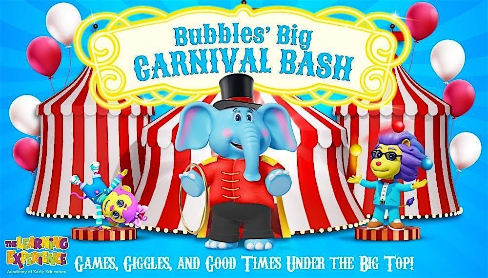 BUBBLES BIG CARNIVAL BASH, 23 August | Event in Tenafly | AllEvents