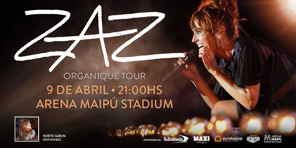 Zaz en Mendoza!, 9 April | Event in Maipú | AllEvents.in
