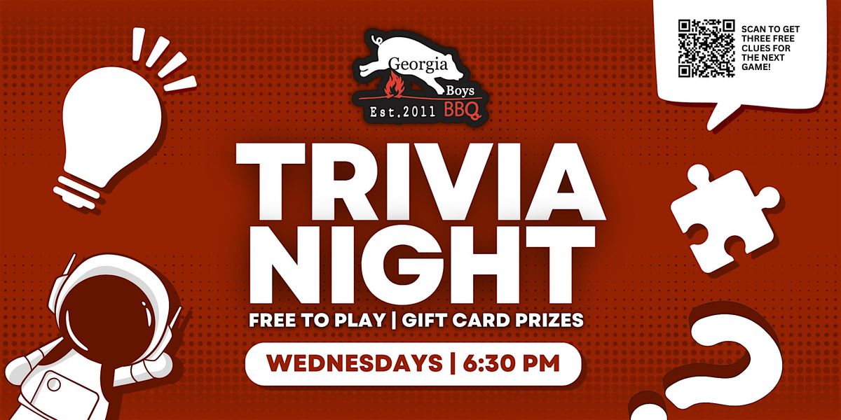 Trivia Night at Georgia Boys BBQ-Greeley | Event in Greeley | AllEvents