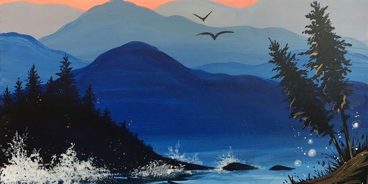 Misty Mountains - Paint and Sip by Classpop!™, 24 July | Event in Elk Grove | AllEvents