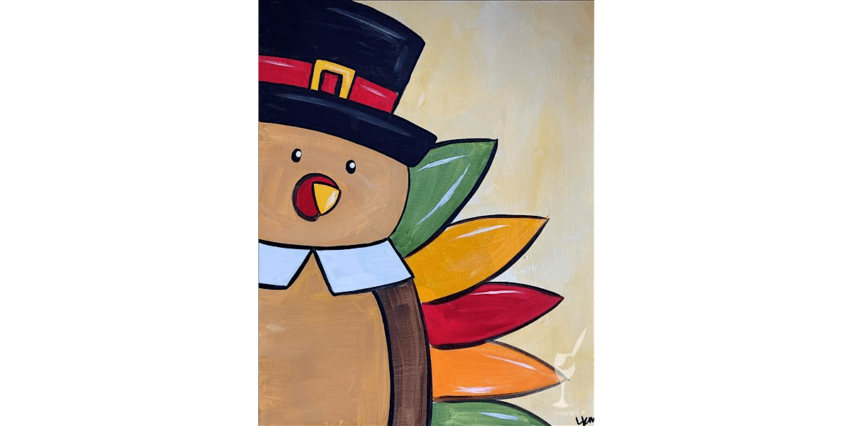 Sweet Thanksgiving Turkey - Paint and Sip in Denver | Classpop!™, 5 November | Event in Denver | AllEvents