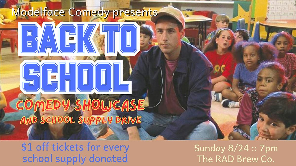 Back to School Comedy Showcase at The RAD Brew Co., 24 August | Event in Asheville | AllEvents