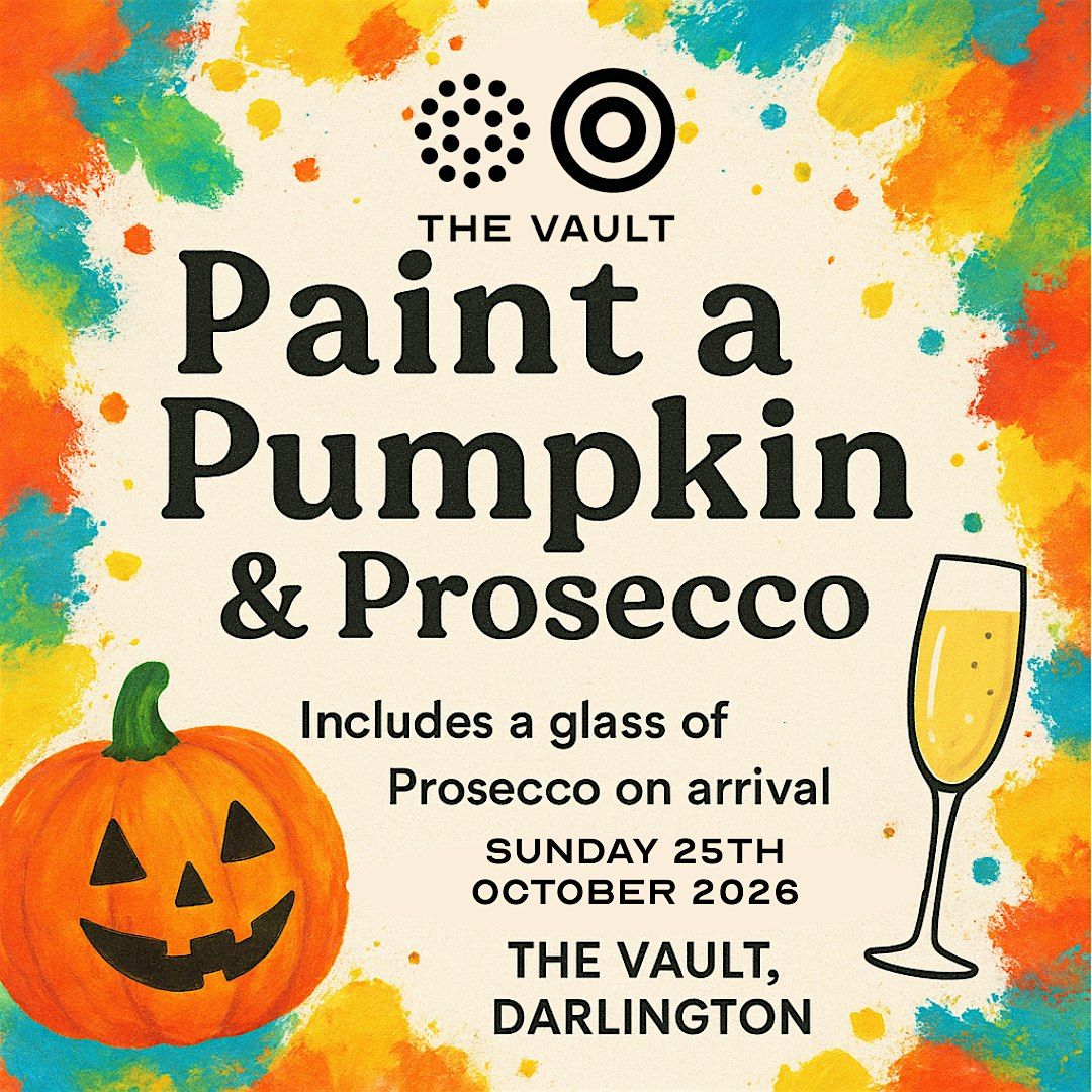 Paint a Pumpkin & Prosecco, 25 October | Event in Yarm | AllEvents