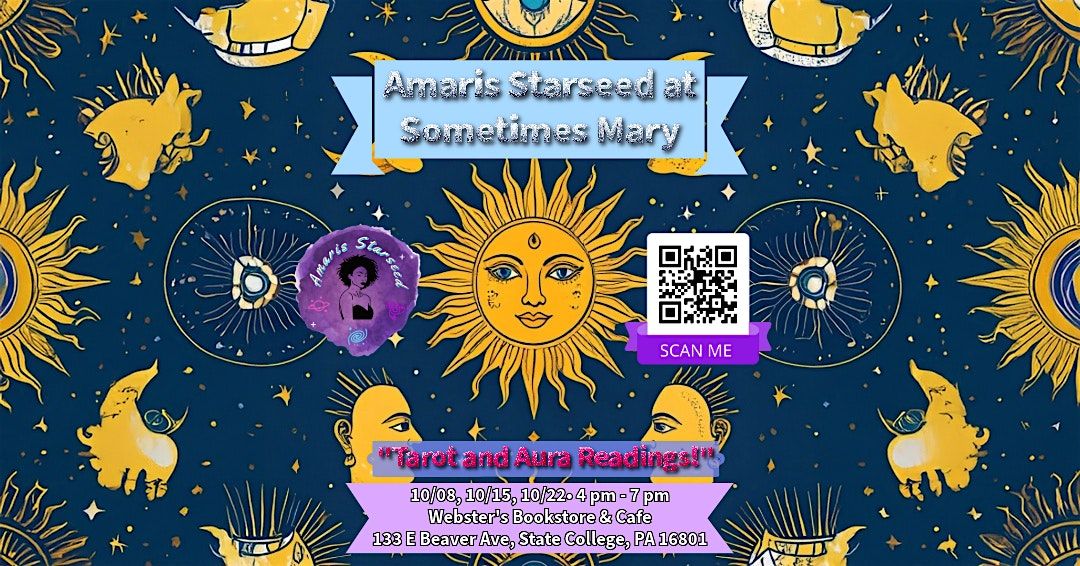 Amaris Starseed at Sometimes Mary!, 8 October | Event in State College | AllEvents
