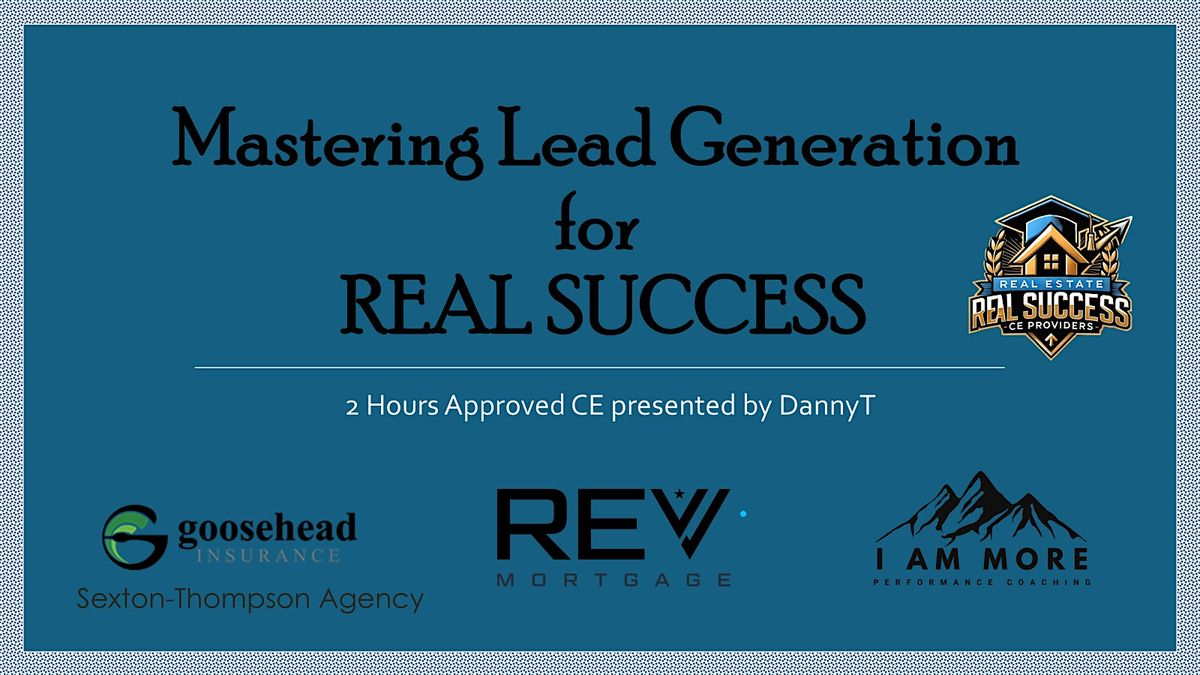 The Lead Generation Mindset for Seeing Success, 8 July | Event in Spring Branch | AllEvents