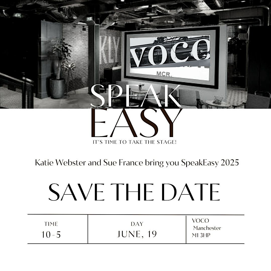 SpeakEasy | Event in Manchester | AllEvents