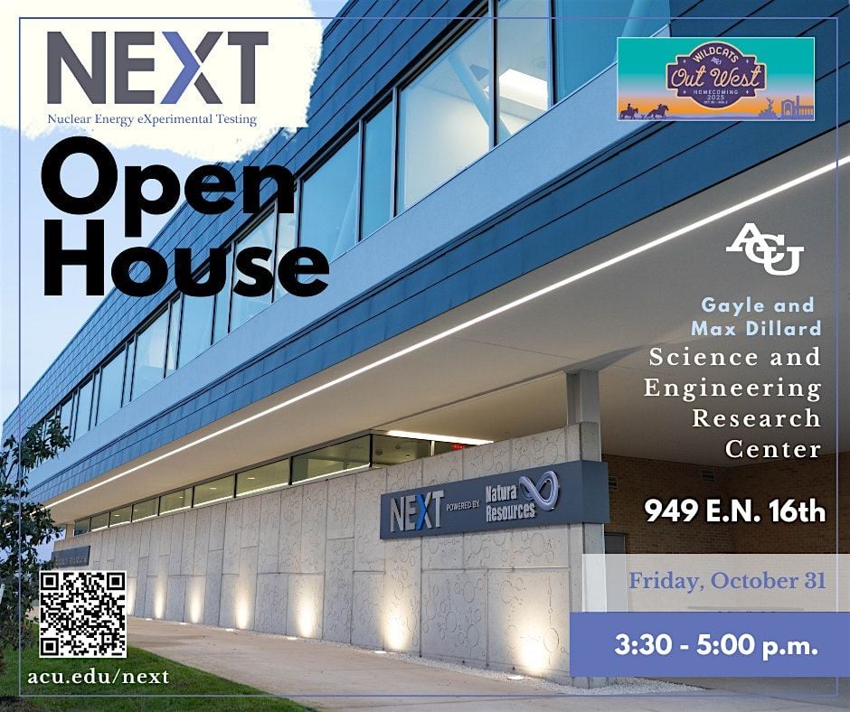 ACU Next Lab Open House, 31 October | Event in Abilene | AllEvents