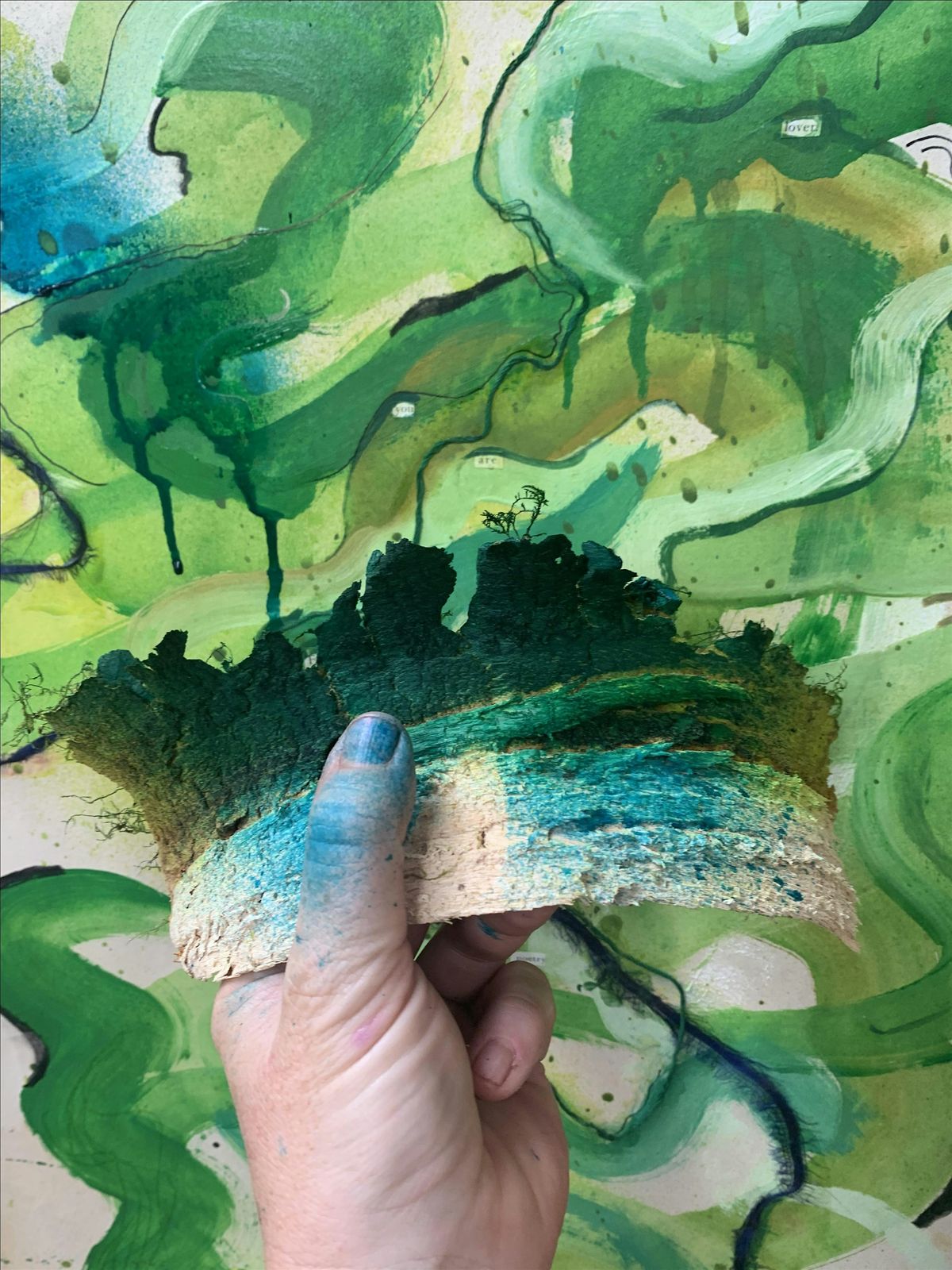 Day workshop: Painting from Within, 10 January | Event in Llangadog | AllEvents