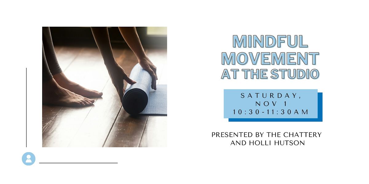 Mindful Movement at The  Studio, 1 November | Event in Chattanooga | AllEvents