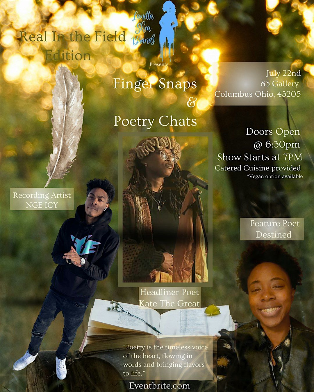Finger Snaps & Poetry Chats | Event in Columbus | AllEvents