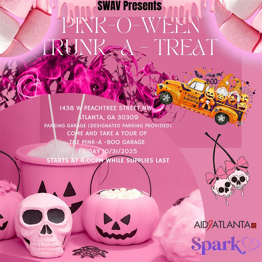 Pink -O- Ween  Trunk- A- Treat, 31 October | Event in Atlanta | AllEvents