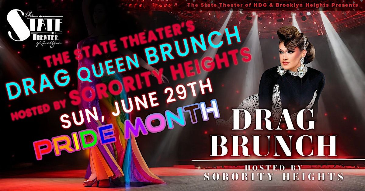 PRIDE MONTH Drag Brunch! Hosted by Sorority Heights, 29 June | Event in Havre de Grace | AllEvents