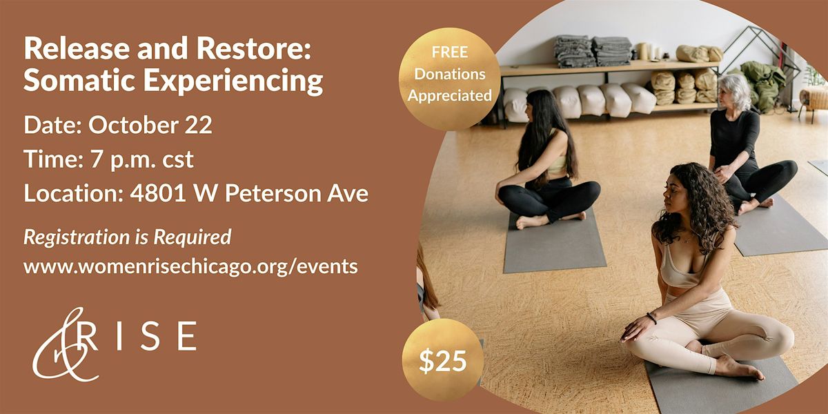 Release and Restore: Somatic Experiencing, 22 October | Event in Chicago | AllEvents