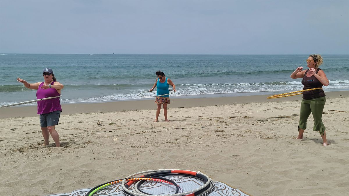 Community HOOP - Spin Dance Jam & SILENT DISCO - Ventura *ON THE BEACH, 3 January | Event in Ventura County