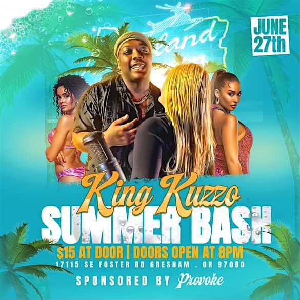 King Kuzzo’s Summer Bash, 27 June | Event in Portland | AllEvents
