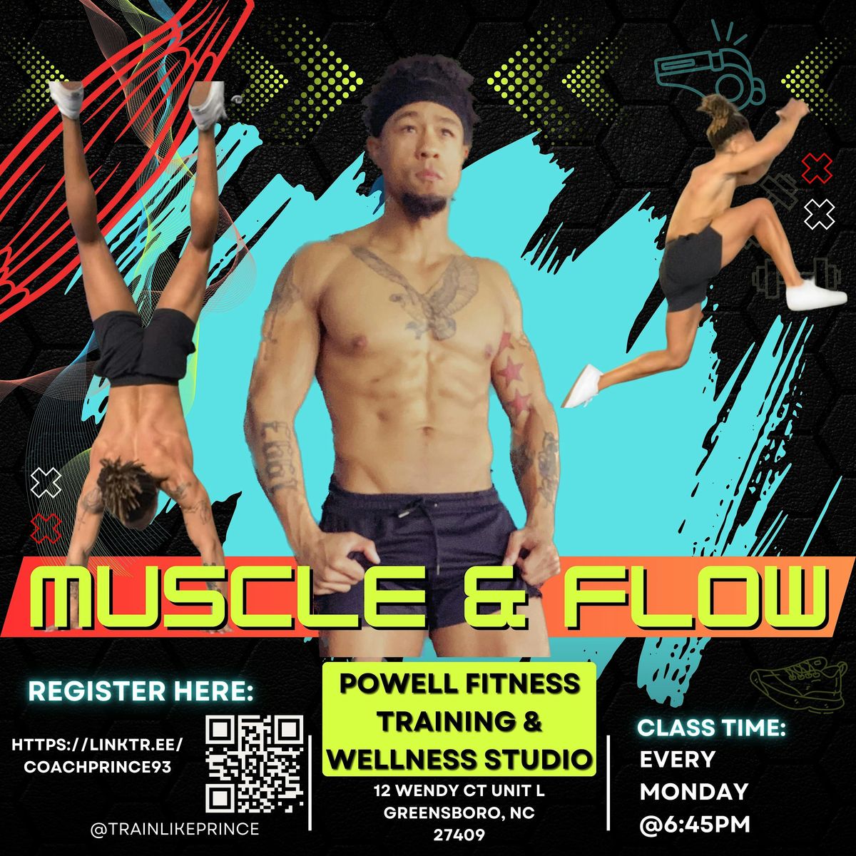 Monday Muscle & Flow | Event in Greensboro | AllEvents
