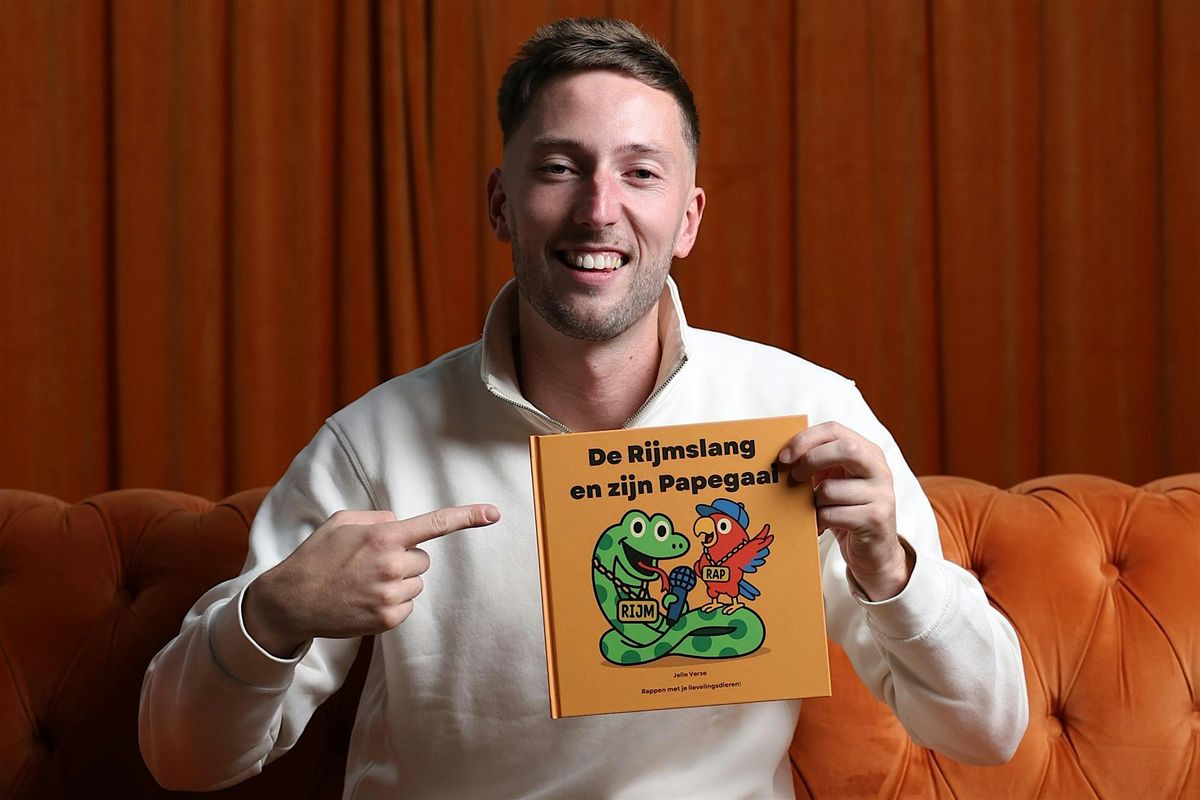 Rapworkshop en boekpresentatie Jelle Verse, 19 November | Event in Veldhoven | AllEvents