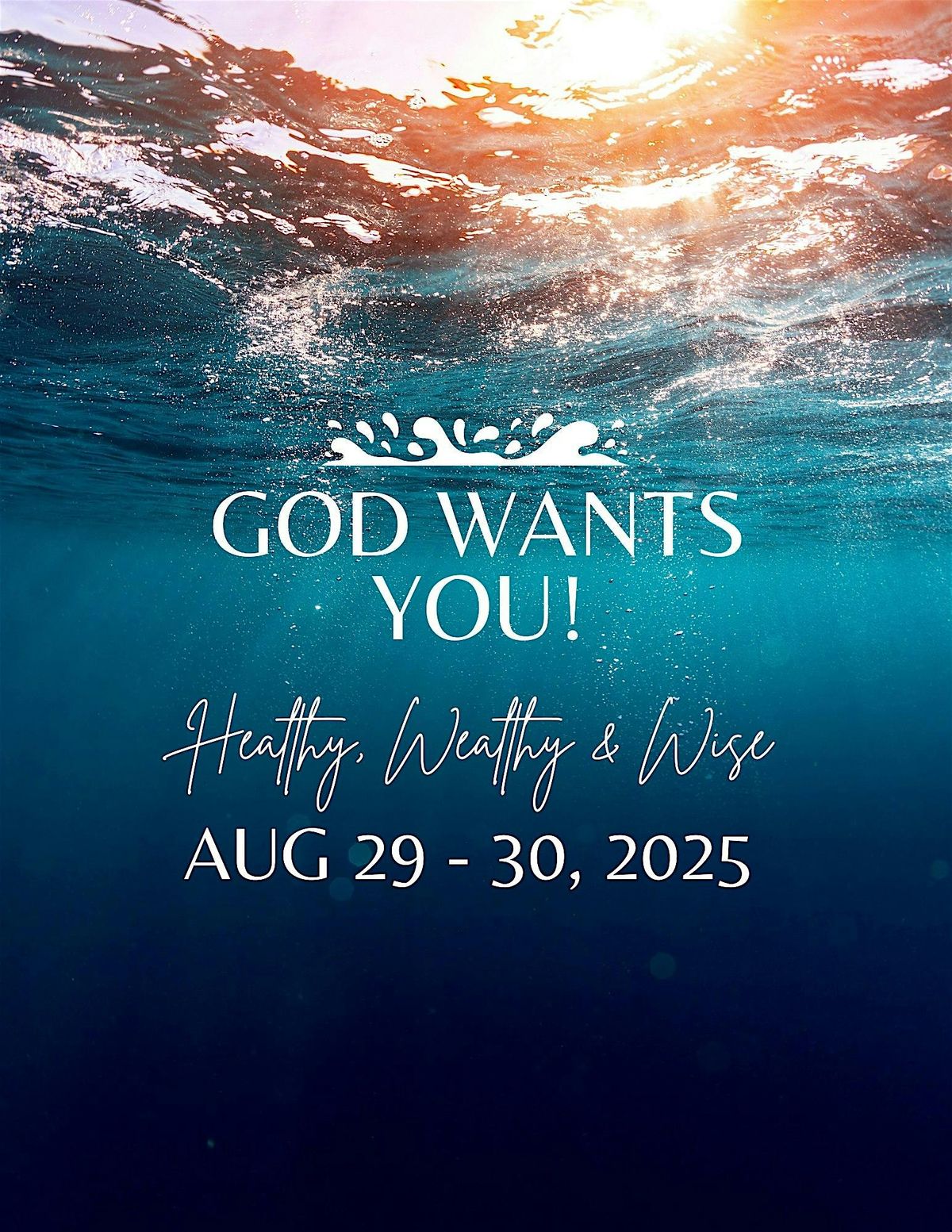 1st Annual God Want's You Women's Conference! Healthy, Wealthy & Wise, 29 August | Event in Virginia Beach