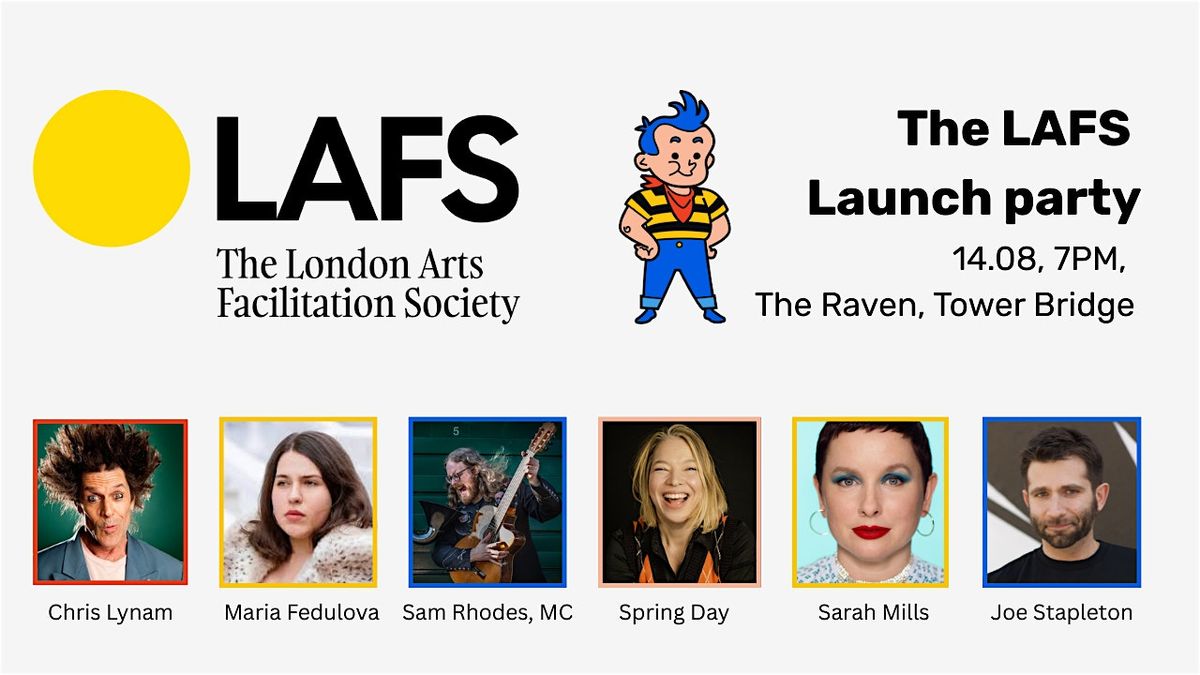 LAFS Launch Party, 14 August | Event in London | AllEvents