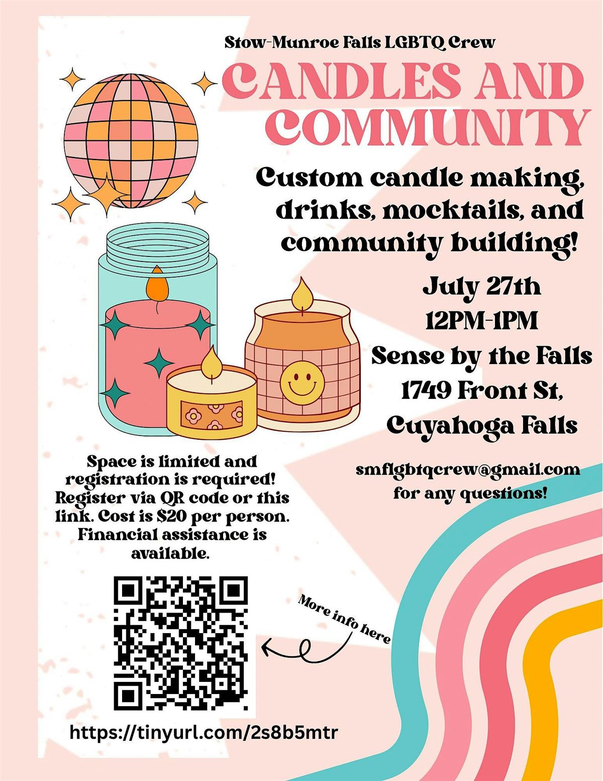 Candles and Community, 27 July | Event in Cuyahoga Falls | AllEvents