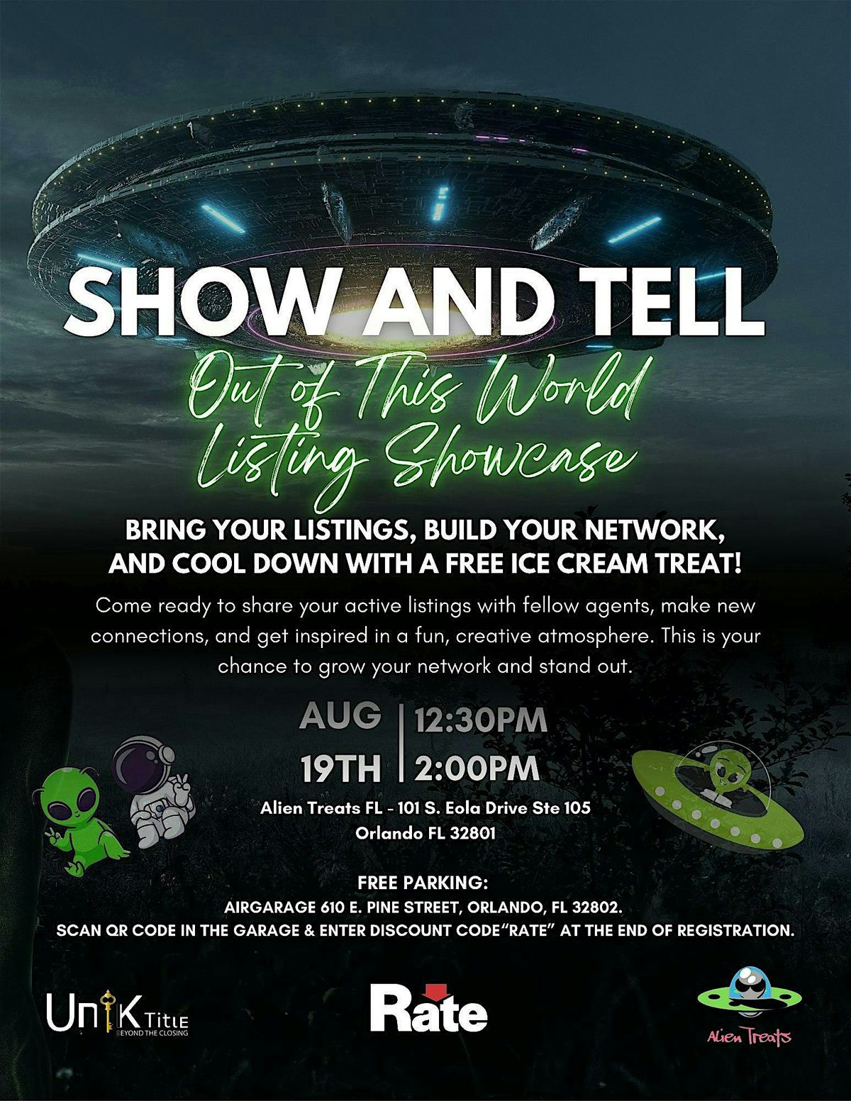 Show and Tell-Out of This World Listing Showcase | Event in Orlando | AllEvents