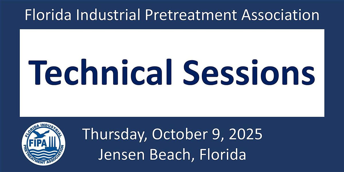 Technical Sessions, 9 October | Event in Jensen Beach | AllEvents