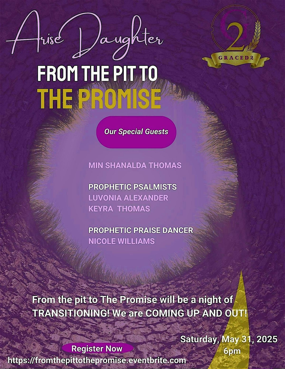 Arise Daughter: From the pit to The Promise, 31 May | Event in Birmingham | AllEvents