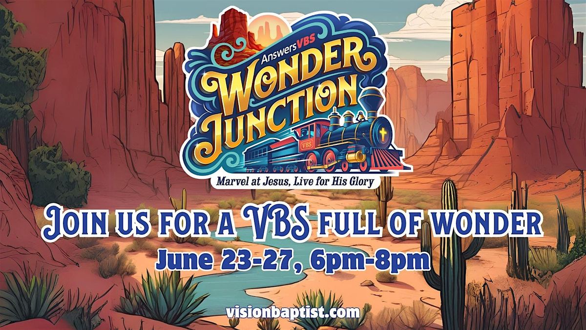 Wonder Junction: A Summer Bible Adventure for Kids!, 23 June | Event in Alpharetta | AllEvents