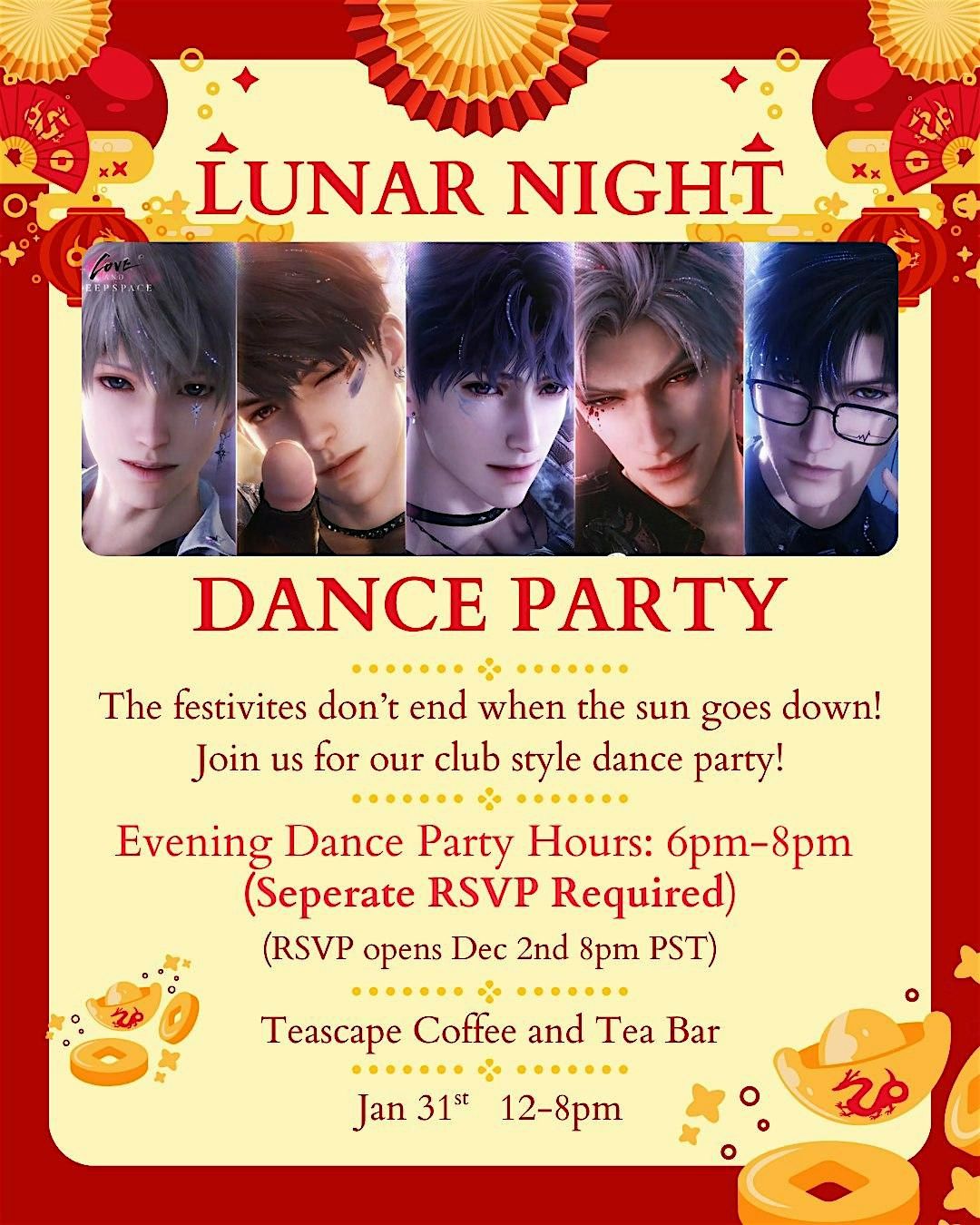 LADS Lunar Night Dance Party, 31 January | Event in Anaheim | AllEvents
