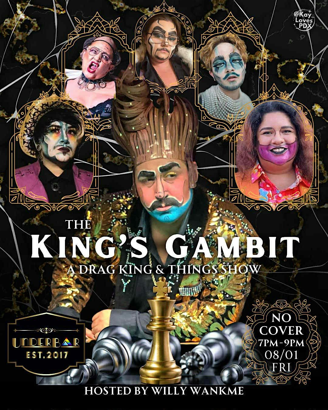 The King's Gambit At UnderBar, 1 August | Event in Vancouver | AllEvents